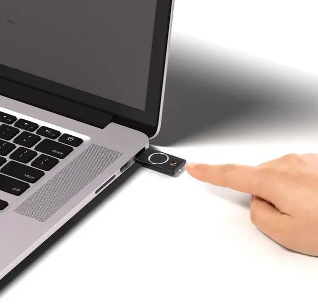 Alt view image 3 of 9 - Yubico - YubiKey Bio Series (FIDO Edition) - Multi-Factor Authentication (MFA) Security Key and Passkey - USB-C