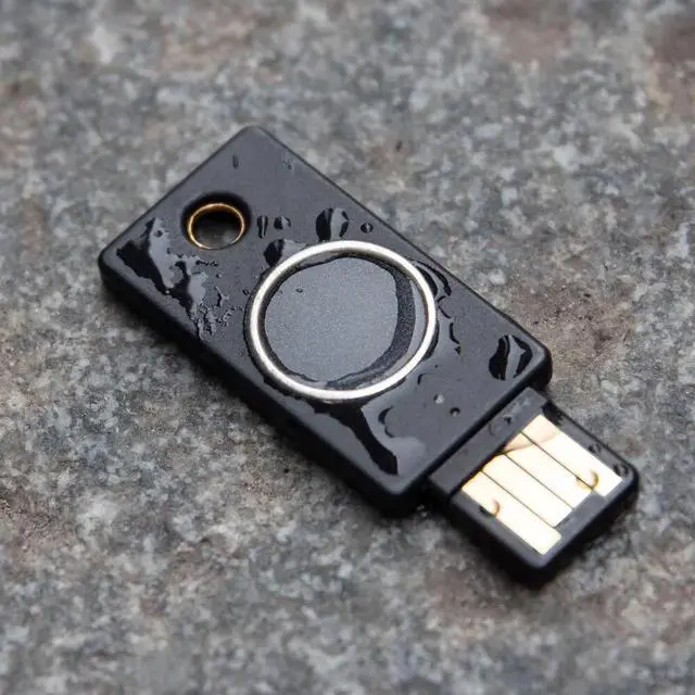 Alt view image 2 of 9 - Yubico - YubiKey Bio Series (FIDO Edition) - Multi-Factor Authentication (MFA) Security Key and Passkey - USB-C