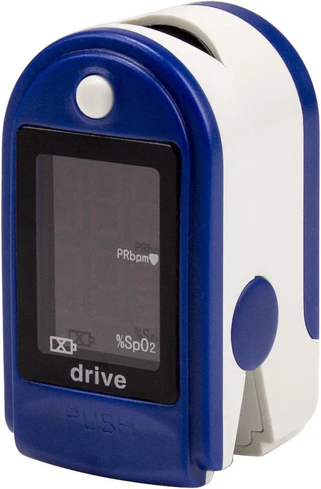 Alt view image 3 of 6 - Drive Medical 18710 Health-Ox Fingertip Pulse Oximeter