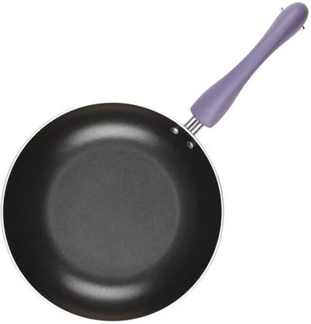 Alt view image 2 of 7 - Paula Deen 13064 Signature Porcelain Nonstick 15-Piece Cookware Set, Lavender Speckle