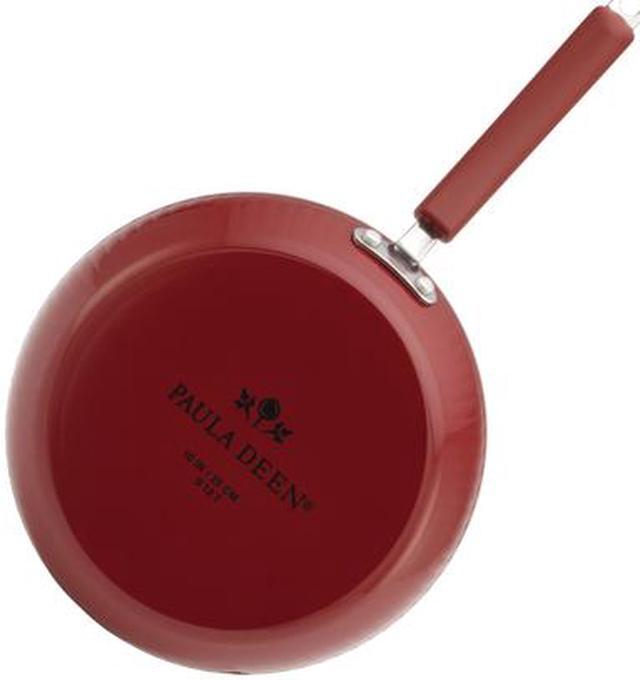 Alt view image 3 of 8 - Paula Deen 12-pc. Nonstick Savannah Collection Cookware Set, Red