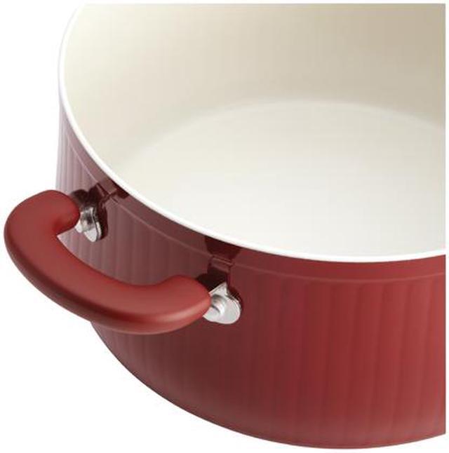 Alt view image 5 of 8 - Paula Deen 12-pc. Nonstick Savannah Collection Cookware Set, Red