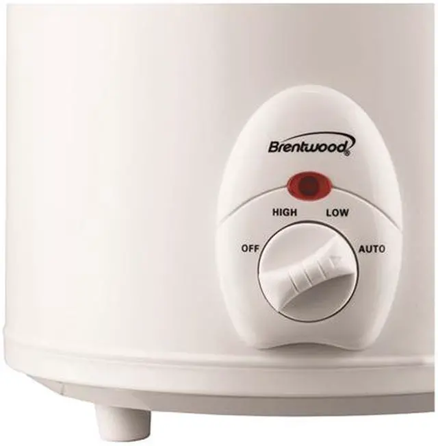 Alt view image 2 of 5 - Brentwood 3 Quart Slow Cooker, White SC-135W