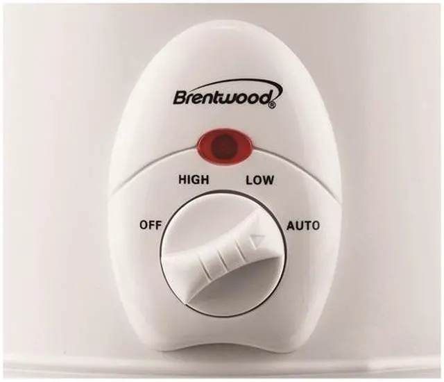 Alt view image 3 of 5 - Brentwood 3 Quart Slow Cooker, White SC-135W