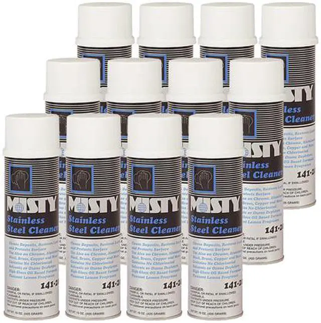 Alt view image 2 of 2 - Misty Cleaner,Stainls Steel 1001541