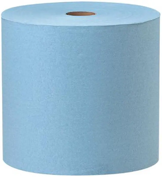 Alt view image 2 of 4 - WypAll X70 Extended Use Reusable Cloths (41611), Jumbo Roll, Long Lasting Performance, Blue, 1 Roll, 870 Sheets