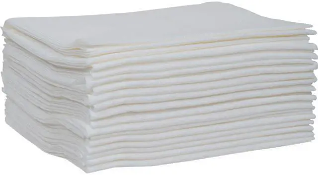 Main image of WypAll X60 Shower Towels (35010) with Hydroknit, 20" x 43.7", White, 100 Sheets / Pack, 3 Packs / Case