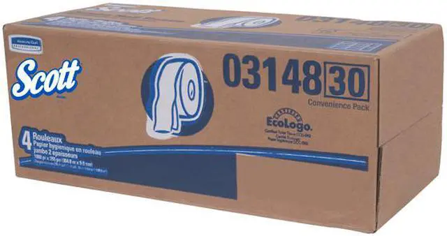 Alt view image 5 of 5 - Scott Essential JRT Jumbo Roll Bath Tissue, Convenience Case