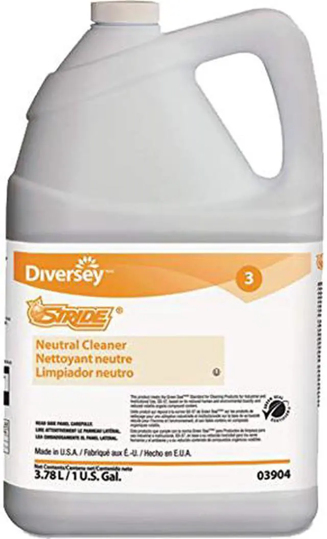 Main image of DIVERSEY 903904 Neutral Floor Cleaner,1 gal.,Citrus