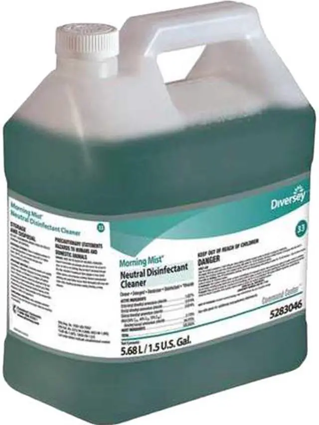 Main image of DIVERSEY 5283046 Disinfectant Cleaner, 1.5 gal. jug, Unscented