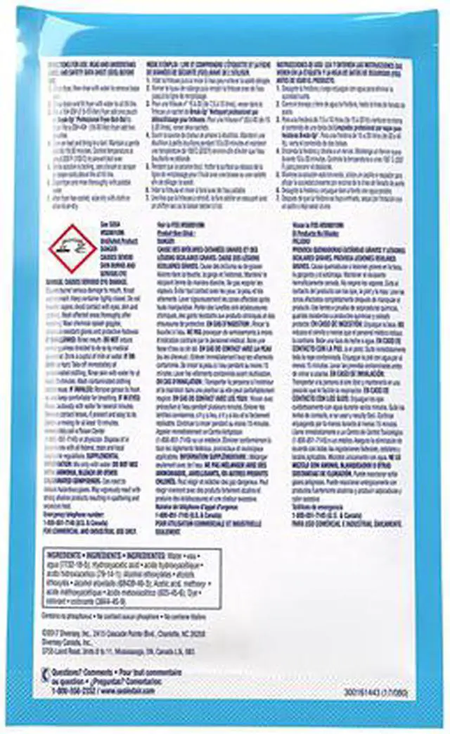 Alt view image 2 of 4 - Break-Up Fryer Boil-Out, 2-oz, Liquid Degreaser, 36 Packets (DVOCBD991209)
