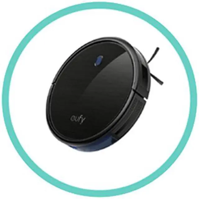 Alt view image 2 of 6 - eufy Boost IQ RoboVac 11S (Slim), 1300Pa Strong Suction, Super Quiet, Self-Charging Robotic Vacuum Cleaner, Cleans Hard Floors to Medium-Pile Carpets (Black)