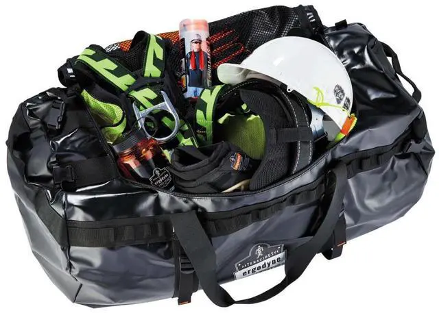 Alt view image 2 of 2 - Ergodyne 13034 Arsenal 5030 Water-Resistant Duffel Bag - Large - 18.5 x 31 x 18.5 - Black