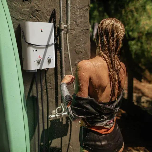 Alt view image 6 of 7 - Eccotemp L5 On Demand Portable Liquid Propane Outdoor Tankless Hot Water Heater