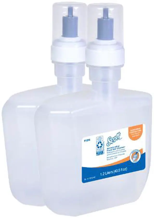 Alt view image 2 of 3 - Kimberly-Clark - 91594 - Antimicrobial Soap Scott Control Foaming 1, 200 mL Dispenser Refill Bottle Fruit Scent Kimberly