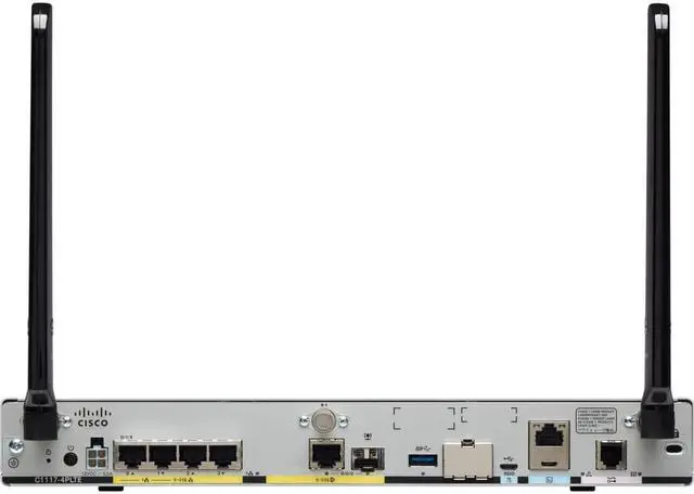 Alt view image 2 of 6 - Cisco C1111-8PWB Wi-Fi 5 IEEE 802.11ac Ethernet Wireless Router
