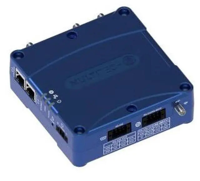 Main image of Multitech LTE Cat 4 Cellular Router with Fallback - Wi-Fi - GNSS and Accessories Kit (MTR3-L4G2D-AC00PA-EWM)