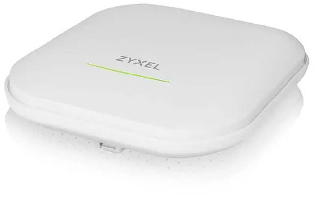 Main image of ZyXEL WiFi 6E AXE5400 2.5G Multi-Gigabit Business Access Point, 1 GbE Passthru, Mesh, Seamless Roaming, Captive Portal, Hybrid Cloud, POE+ Support, NWA220A