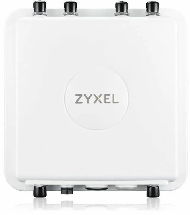 Alt view image 2 of 4 - ZyXEL WAX655E WiFi 6 AX3000 Wireless Outdoor Long Distance Access Point, Mesh and Point to Point Bridge, Cloud, App, or Direct Mgmt, POE+, 1 Year Nebula Pro