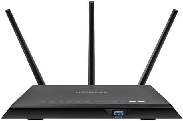 Alt view image 2 of 5 - NETGEAR Nighthawk AC1900 Dual Band WiFi Router, Gigabit Router, Open Source Support, Circle with Smart Parental Controls, Compatible with Amazon Alexa(R7000)