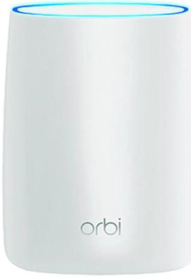 Alt view image 3 of 5 - NETGEAR Orbi Whole Home Mesh Wi-Fi System - Wi-Fi Router and Single Satellite Extender with Speeds Up to 3 Gbps Over 5,000 sq.ft, AC3000 (RBK50)