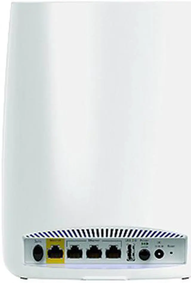 Alt view image 4 of 5 - NETGEAR Orbi Whole Home Mesh Wi-Fi System - Wi-Fi Router and Single Satellite Extender with Speeds Up to 3 Gbps Over 5,000 sq.ft, AC3000 (RBK50)