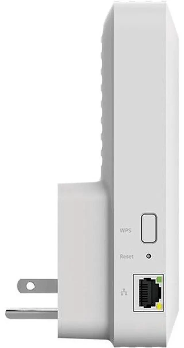Alt view image 3 of 11 - Netgear AX1800 Dual-Band WiFi 6 Mesh Extender, 1.8Gbps, Wall-plug, Internal Antennas, EAX15-100NAS