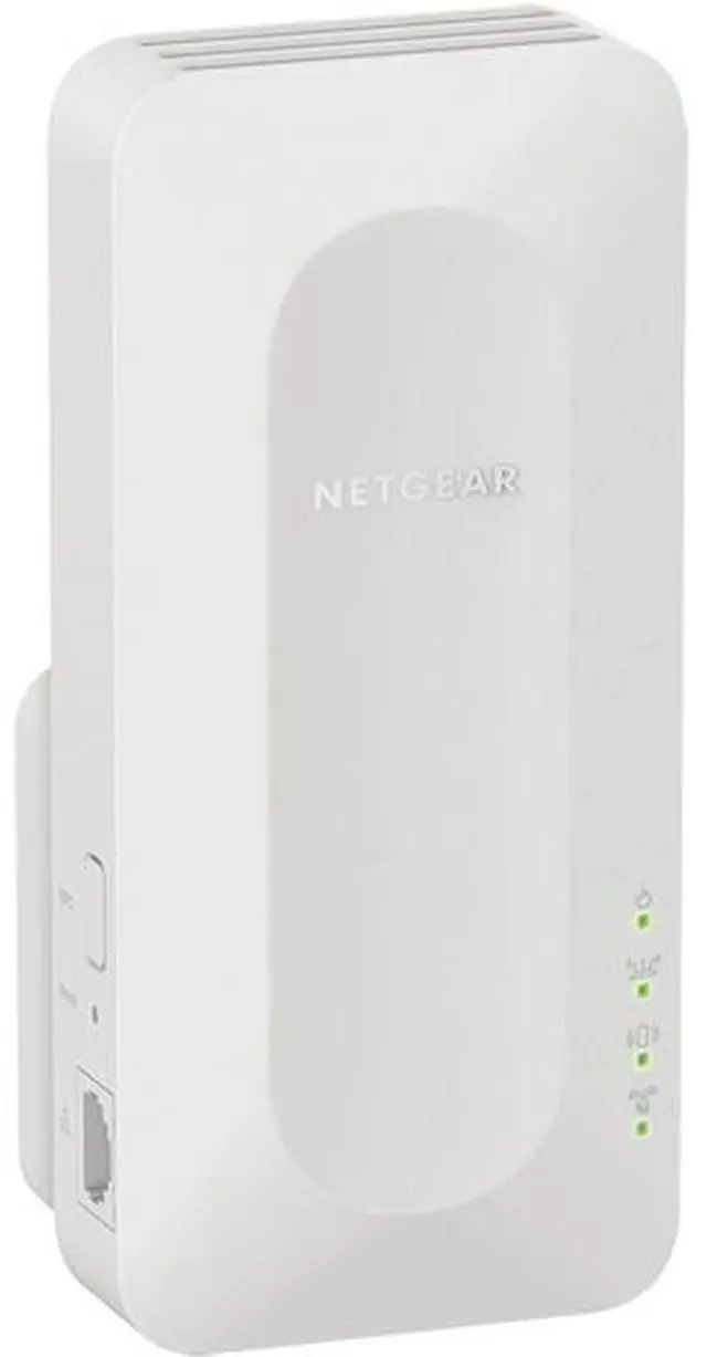 Alt view image 5 of 11 - Netgear AX1800 Dual-Band WiFi 6 Mesh Extender, 1.8Gbps, Wall-plug, Internal Antennas, EAX15-100NAS