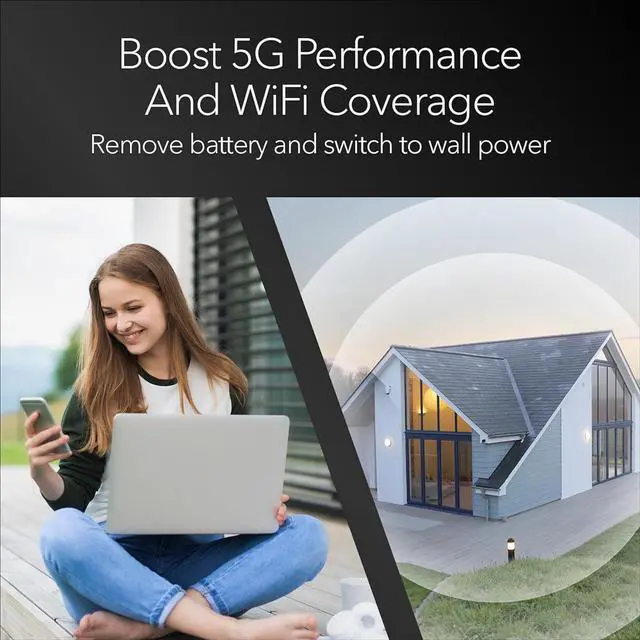 Alt view image 7 of 9 - Netgear Nighthawk M6 MR6150 Wi-Fi 6 IEEE 802.11ax 5G Mobile Hotspot, Unlocked, MR6150-100NAS