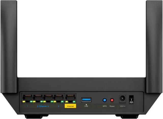 Alt view image 3 of 4 - Linksys - Hydra Pro 6 WiFi 6 Router AX5400 Dual-Band WiFi Mesh Wireless Router - Black