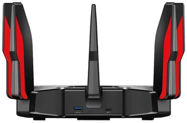 Alt view image 4 of 5 - TP-Link Archer AX11000 - Wireless router - 8-port switch - GigE, 2.5 GigE, 802.11ax - 802.11a/b/g/n/ac/ax - Dual Band