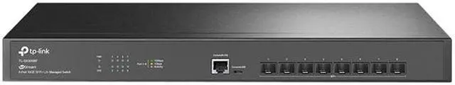 Alt view image 3 of 4 - TP-Link TL-SX3008F | 8 Port 10G SFP+ Enterprise Level Switch | L2+ Smart Managed | Omada SDN Integrated | IPv6 | Static Routing | L2/L3/L4 QoS, IGMP & LAG