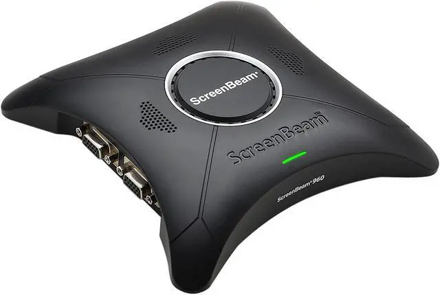 Alt view image 2 of 6 - ScreenBeam 960 Enterprise-Class Wireless Display Receiver - Without apps or cables, ScreenBeam 960 lets you wirelessly connect to the room display and share content using native screen mirroring ...