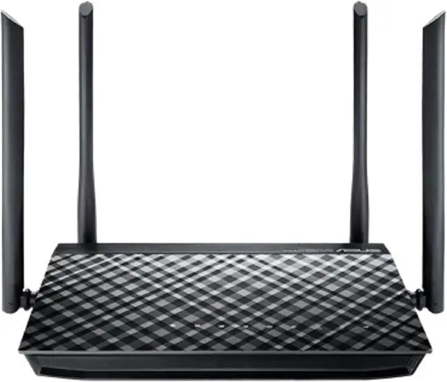 Alt view image 2 of 6 - ASUS RT-AC1200G AC1200 Dual-Band Wi-Fi Router with four 5dBi antennas and Parental Controls