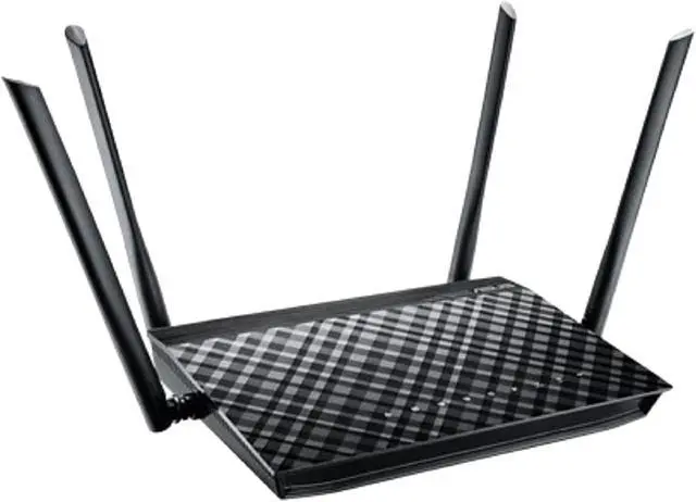 Alt view image 4 of 6 - ASUS RT-AC1200G AC1200 Dual-Band Wi-Fi Router with four 5dBi antennas and Parental Controls