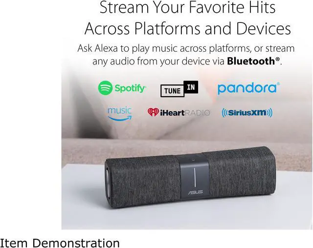 Alt view image 5 of 9 - ASUS Lyra Voice All-In-One Smart Voice Router - AC2200 Tri-Band Mesh Wi-Fi Router and Bluetooth Speaker with AiMesh Support and Amazon Alexa Built-in, AiProtection Pro Network Security