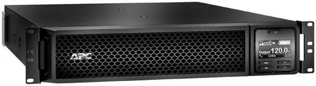 Alt view image 3 of 4 - APC SRT1000RMXLA Smart-UPS SRT 1000VA/900W 6 x5-15R 2U Rack-Mountable 120V UPS