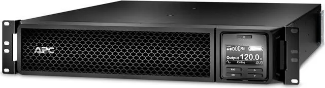 Main image of APC Smart-UPS SRT 1000VA/900W Rack-Mount 120V 2U 6x15R 480J UPS SRT1000RMXLA-NC