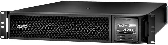Alt view image 2 of 5 - APC Smart-UPS SRT 1000VA/900W Rack-Mount 120V 2U 6x15R 480J UPS SRT1000RMXLA-NC