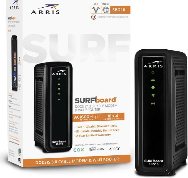 ARRIS SURFboard store SBG7400AC2 DOCSIS 3.0 Cable Modem & AC2350 Wi-Fi Router