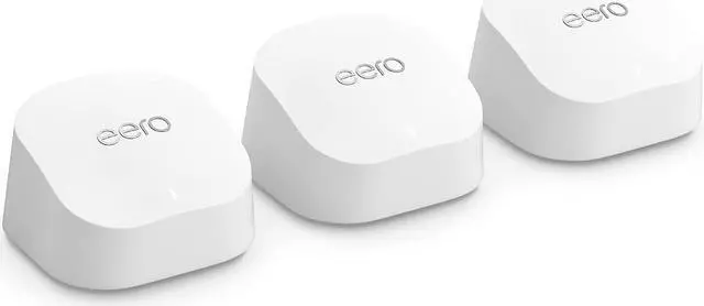 Alt view image 2 of 7 - eero 6+ AX3000 Dual-Band Mesh Wi-Fi 6 System (3-pack)