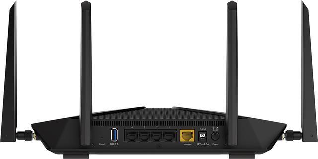 Alt view image 4 of 6 - NETGEAR Nighthawk 5-Stream AX5 WiFi 6 Router (RAX43) - AX4200 Wireless Speed (Up to 4.2 Gbps) | 2,000 sq. ft. Coverage