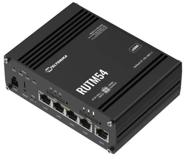 Alt view image 3 of 3 - Teltonika Networks RUTM54 5G Router - Dual SIM & eSIM - RUTM54000000