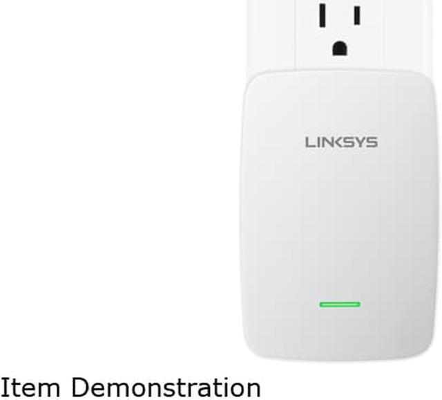Alt view image 7 of 7 - Linksys RE3000W N300 Wi-Fi Range Extender
