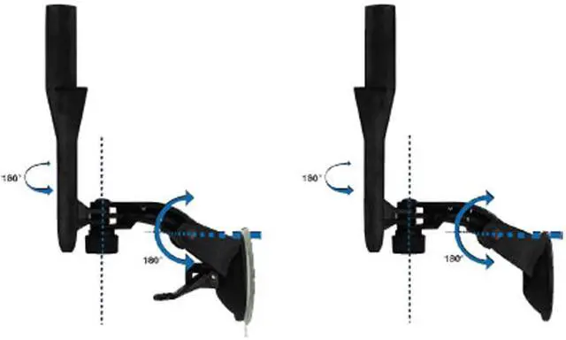 Alt view image 2 of 2 - Ubiquiti NS-WM Window or Wall Mounting Kit for NanoStation