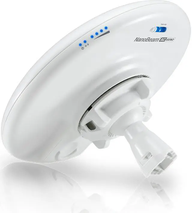 Alt view image 5 of 11 - Ubiquiti Nanobeam Ac Gen2 Nbe-5Ac-Gen2 Ieee 802.11Ac 450 Mbit/S Wireless Bridge