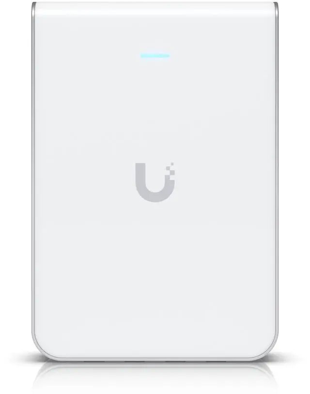 Alt view image 2 of 9 - Ubiquiti U6 In-Wall, WiFi 6 Wall-mounted Access Point (U6-IW)