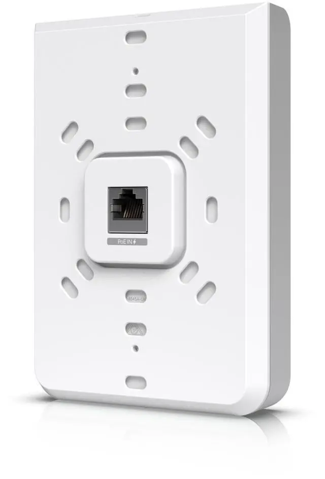 Alt view image 6 of 9 - Ubiquiti U6 In-Wall, WiFi 6 Wall-mounted Access Point (U6-IW)