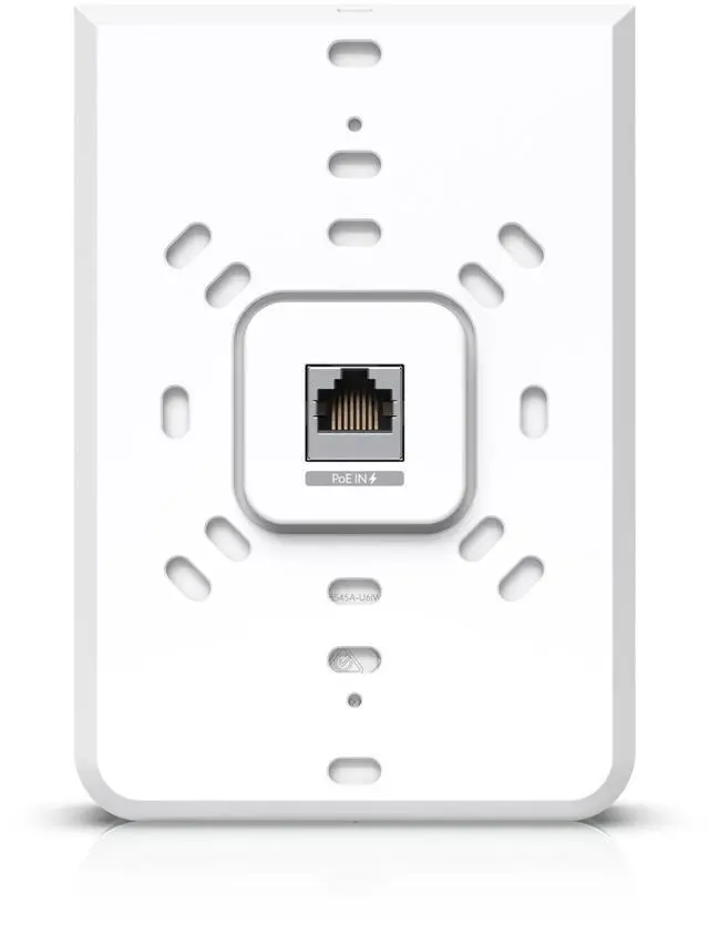 Alt view image 7 of 9 - Ubiquiti U6 In-Wall, WiFi 6 Wall-mounted Access Point (U6-IW)