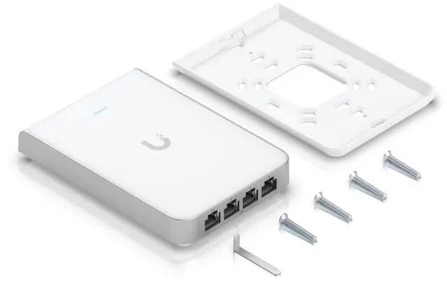 Alt view image 3 of 9 - Ubiquiti U6 In-Wall, WiFi 6 Wall-mounted Access Point (U6-IW)